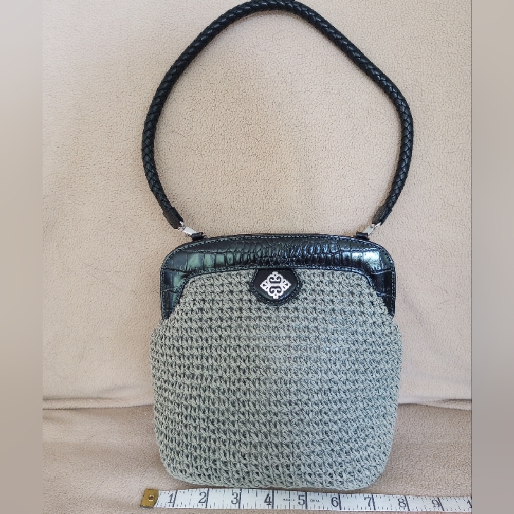 Brighton Straw Handbag Purse